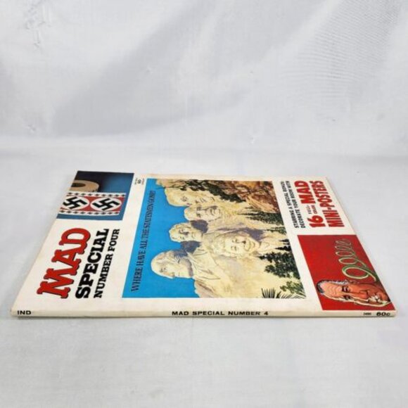 Mad Magazine Special Issue #4 16 Full Mini Poster, Where Are The Statesmen Rare - Picture 5 of 7